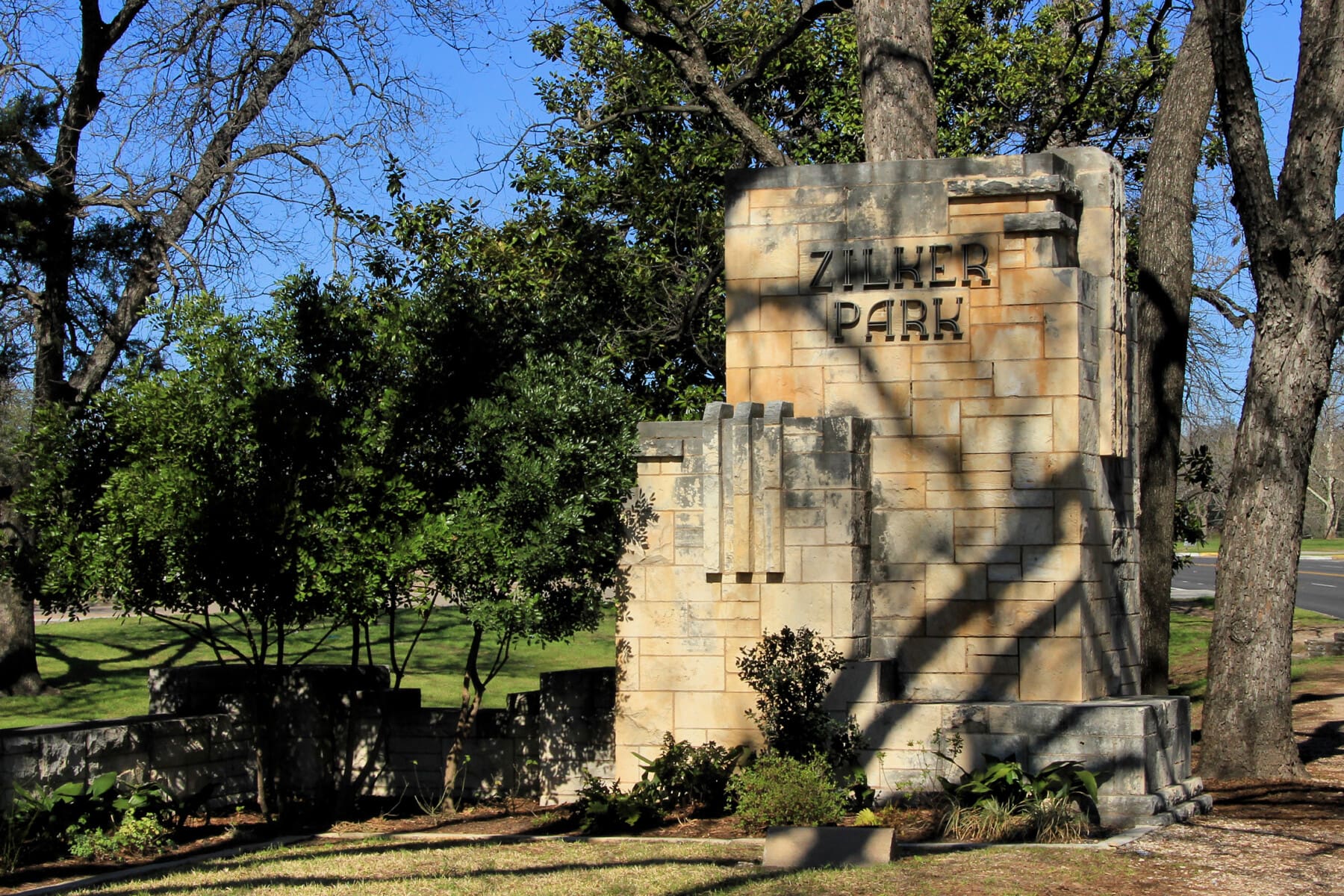 Zilker park entry portal 2014
